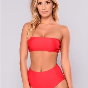 🎈Fashion Nova Bandeau Bikini Top